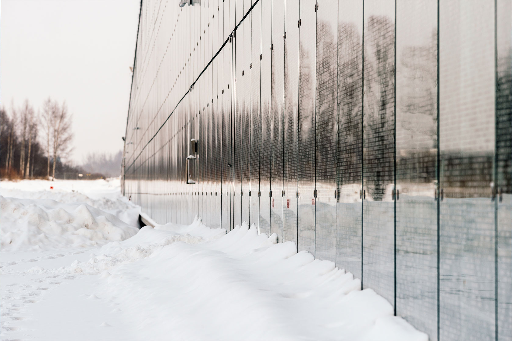 Le Musée National Estonien sous la neige Lina Ghotmeh — Architecture 1N