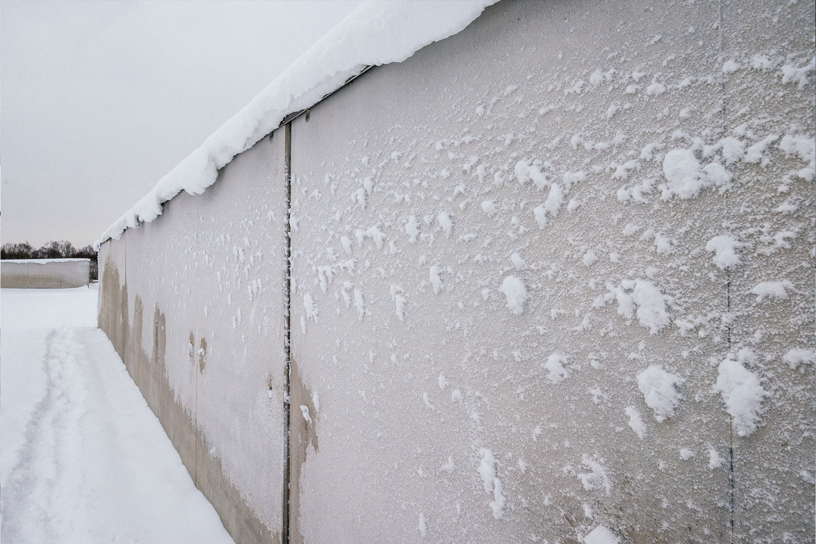 Le Musée National Estonien sous la neige Lina Ghotmeh — Architecture N2