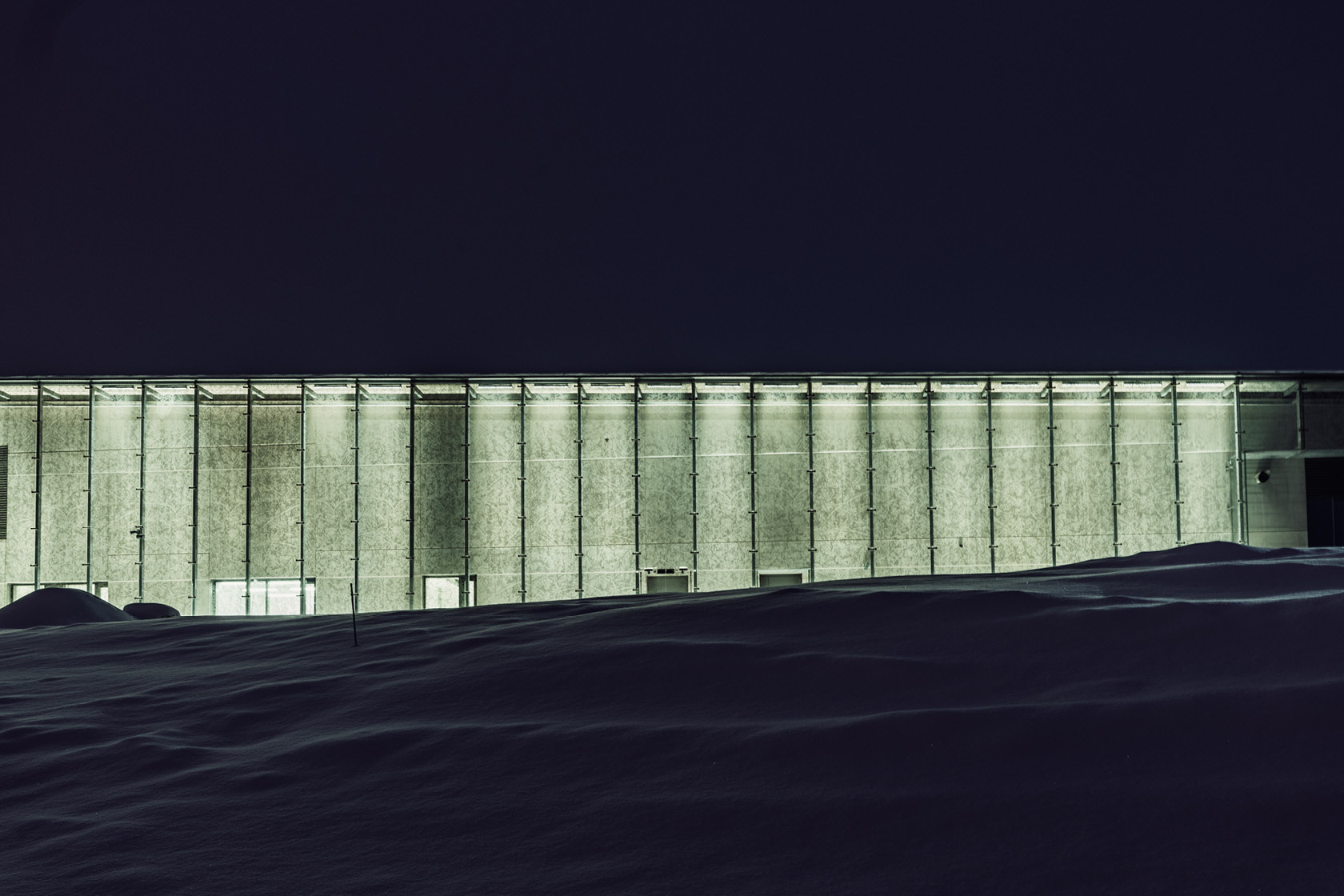 Le Musée National Estonien sous la neige Lina Ghotmeh — Architecture 2