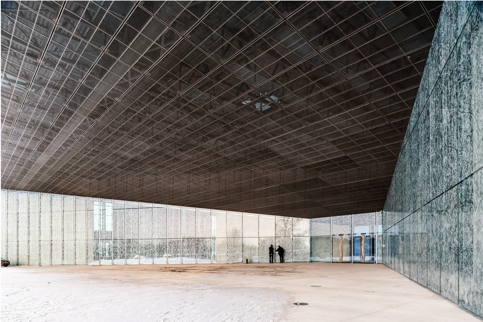 Le Musée National Estonien sous la neige Lina Ghotmeh — Architecture Untitled-64