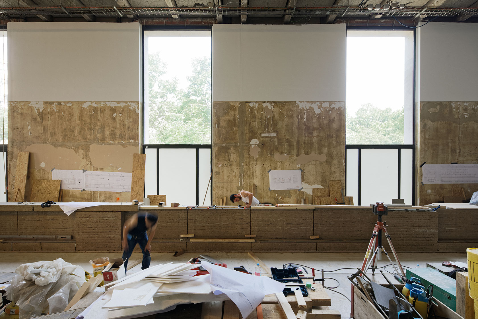 Chantier au Palais de Tokyo ! Lina Ghotmeh — Architecture 04