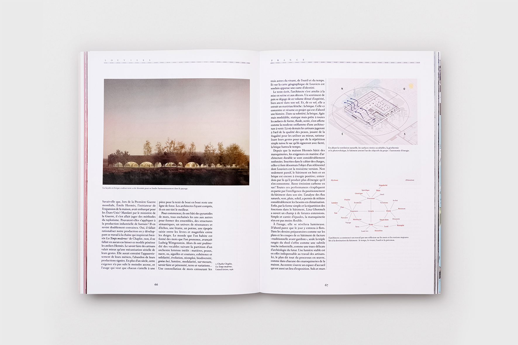 Publication. Le Monde d'Hermès. Lina Ghotmeh — Architecture LeMondedHermes_News4