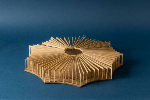 Pavillon de la Serpentine Lina Ghotmeh — Architecture Serpentine-model2_1680x1120