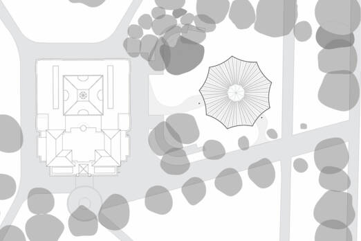 Pavillon de la Serpentine Lina Ghotmeh — Architecture Serpentine-LGA-Drawing_01_1680x1120