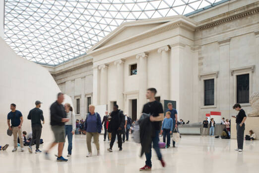 Sélectionnés. Western Range galleries du British Museum. Lina Ghotmeh — Architecture Britishmuseum_shortlist_Front