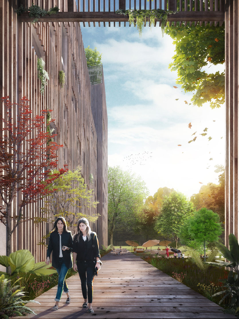 1st Prize.  ‘AdivBois’ Wooden Housing in Angers Lina Ghotmeh — Architecture ADIV-BOIS---03