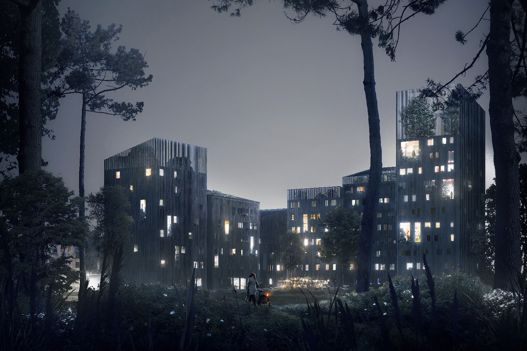 1st Prize.  ‘AdivBois’ Wooden Housing in Angers Lina Ghotmeh — Architecture ADIV-BOIS---06