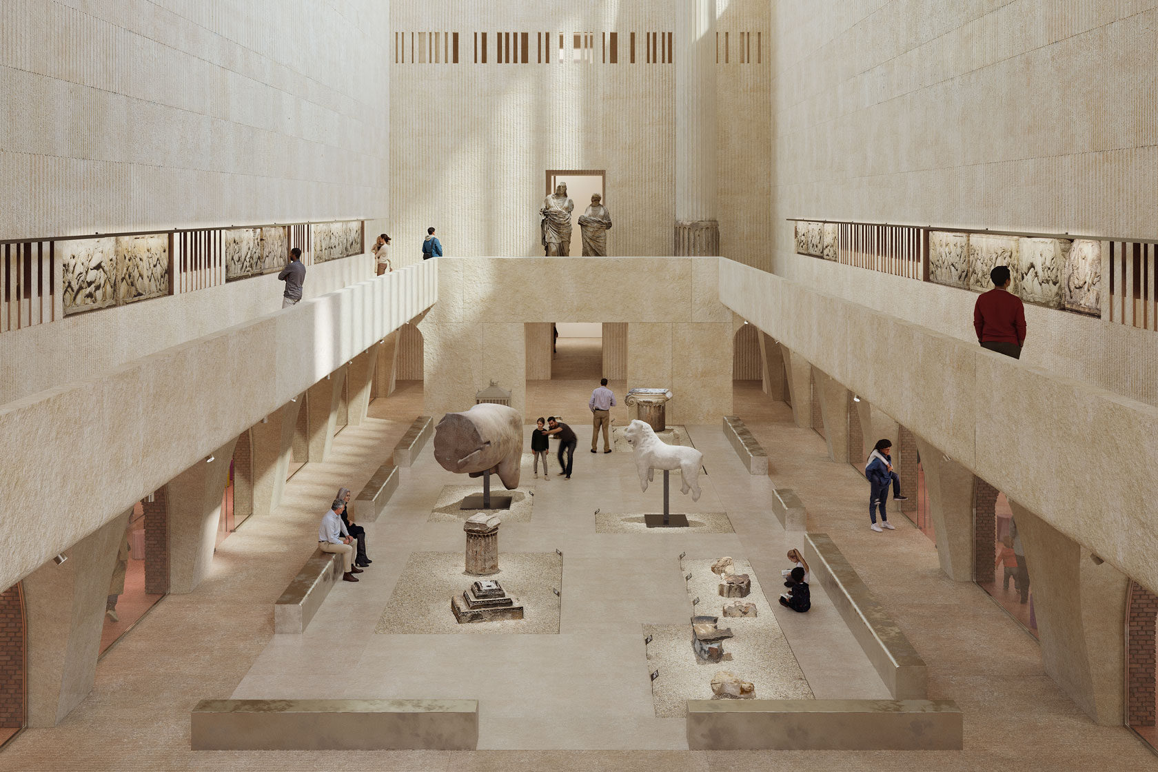 Breaking News. Winner of the British Museum Western Range Competition ! Lina Ghotmeh — Architecture LGA_WEB-NEWS_Front_02