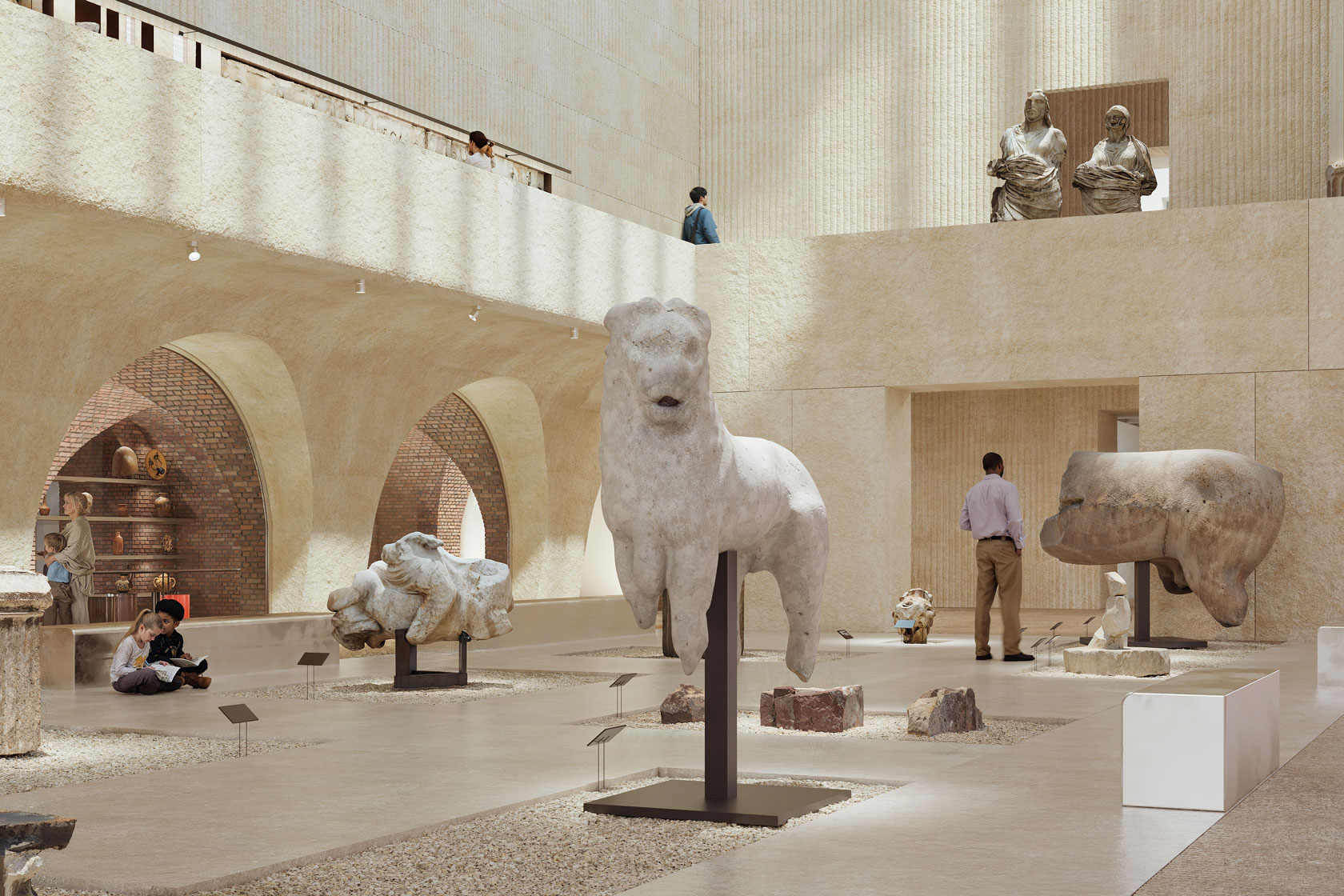 Breaking News. Winner of the British Museum Western Range Competition ! Lina Ghotmeh — Architecture LGA_WEB-NEWS_Front_01